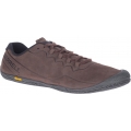 Merrell Minimal Running Shoes Vapor Glove 3 Luna Leather dark brown Men